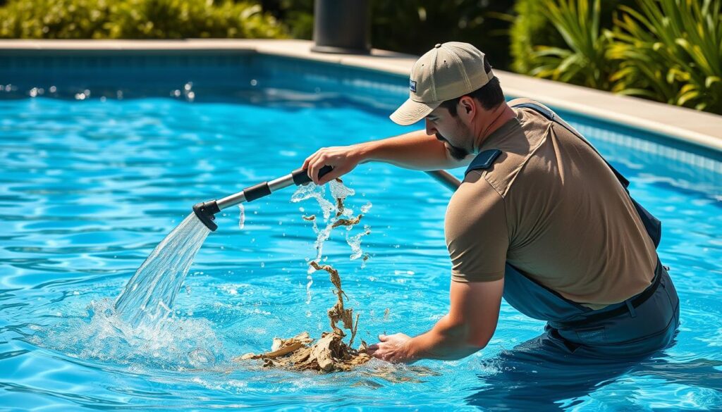 A detailed price guide for professional pool cleaning services in 2025, displayed on a sleek white surface with a modern, minimalist design. The guide features a clean layout with clear pricing tiers and descriptions, accompanied by elegant icons and illustrations that convey the various cleaning packages and options. The lighting is soft and even, casting a warm, inviting glow on the guide, while the angle is slightly angled to create depth and draw the viewer's attention to the key information. The overall mood is one of professionalism, reliability, and transparency, perfectly suited for an article on pool cleaning prices in the Johannesburg, Sandton, Eastrand, Pretoria, and Gauteng regions of South Africa. A detailed price guide for professional pool cleaning services in 2025, displayed on a sleek white surface with a modern, minimalist design. The guide features a clean layout with clear pricing tiers and descriptions, accompanied by elegant icons and illustrations that convey the various cleaning packages and options. The lighting is soft and even, casting a warm, inviting glow on the guide, while the angle is slightly angled to create depth and draw the viewer's attention to the key information. The overall mood is one of professionalism, reliability, and transparency, perfectly suited for an article on pool cleaning prices in the Johannesburg, Sandton, Eastrand, Pretoria, and Gauteng regions of South Africa.