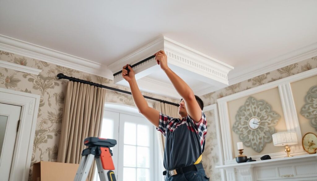 Cornice installation price Cornice installation price