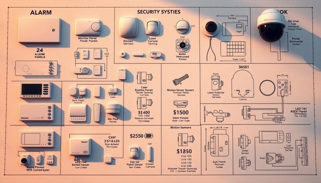 alarm system installation price alarm system installation price
