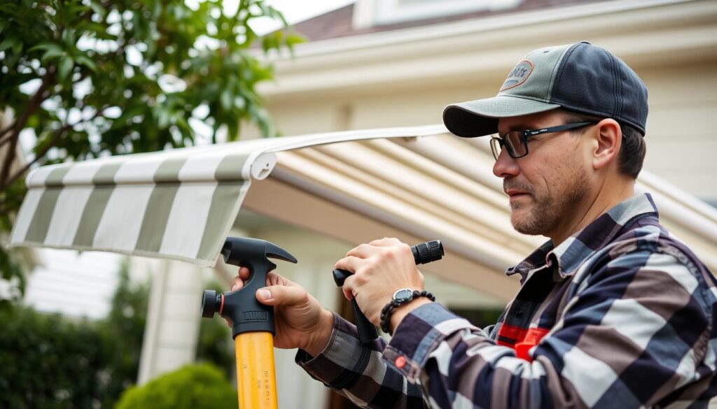 awning installation price