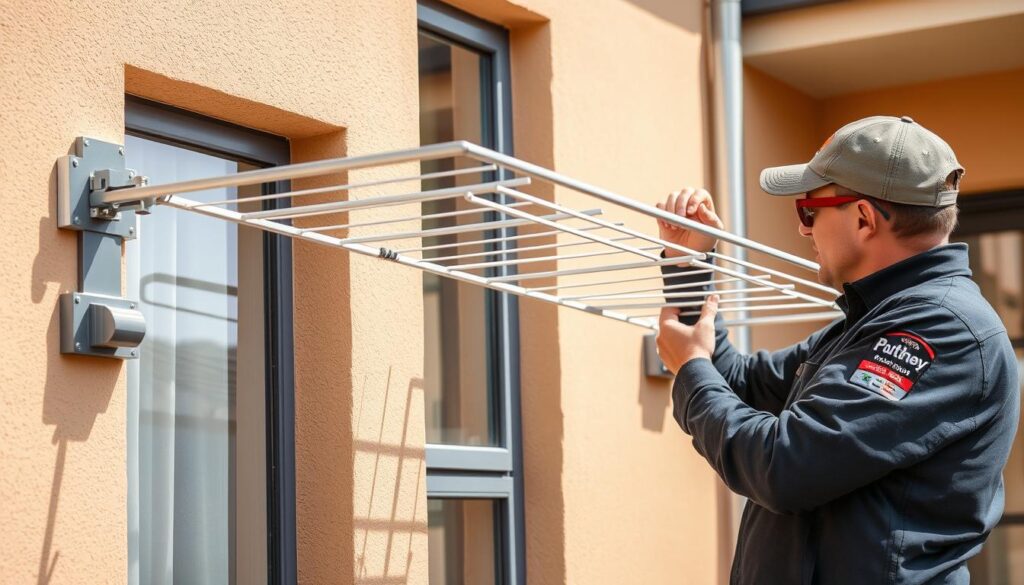 washing line installation price